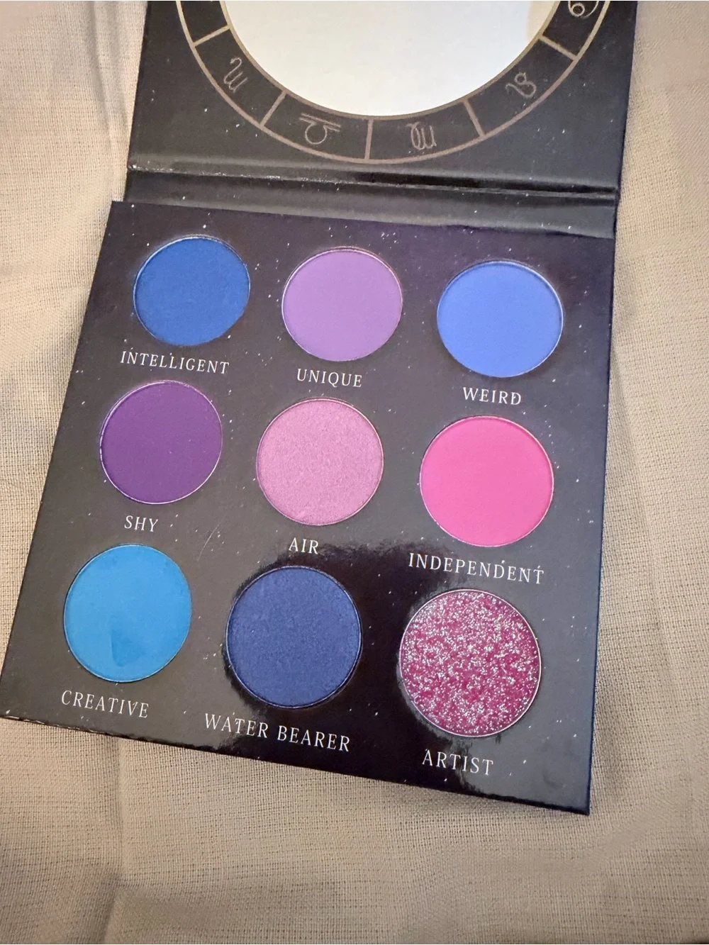 Peachy Queen Cosmetics -  Aquarius Eyeshadow Palette